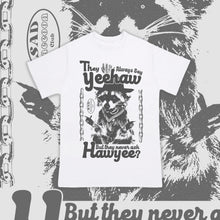 Load image into Gallery viewer, Cowboy Raccoon Unisex T-shirt