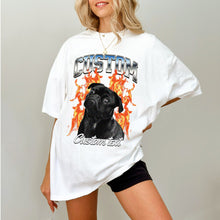 Load image into Gallery viewer, Custom Flame Unisex T-Shirt