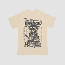 Load image into Gallery viewer, Cowboy Raccoon Unisex T-shirt