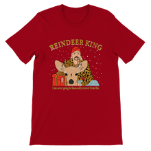 Load image into Gallery viewer, Reindeer King Unisex T-shirt