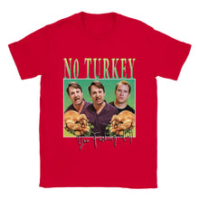 Load image into Gallery viewer, No Turkey peep show Christmas Unisex T-Shirt