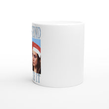 Load image into Gallery viewer, Rachel from XFactor Christmas Mug