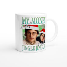 Load image into Gallery viewer, Louis Theroux Jiggle Jiggle Christmas Mug