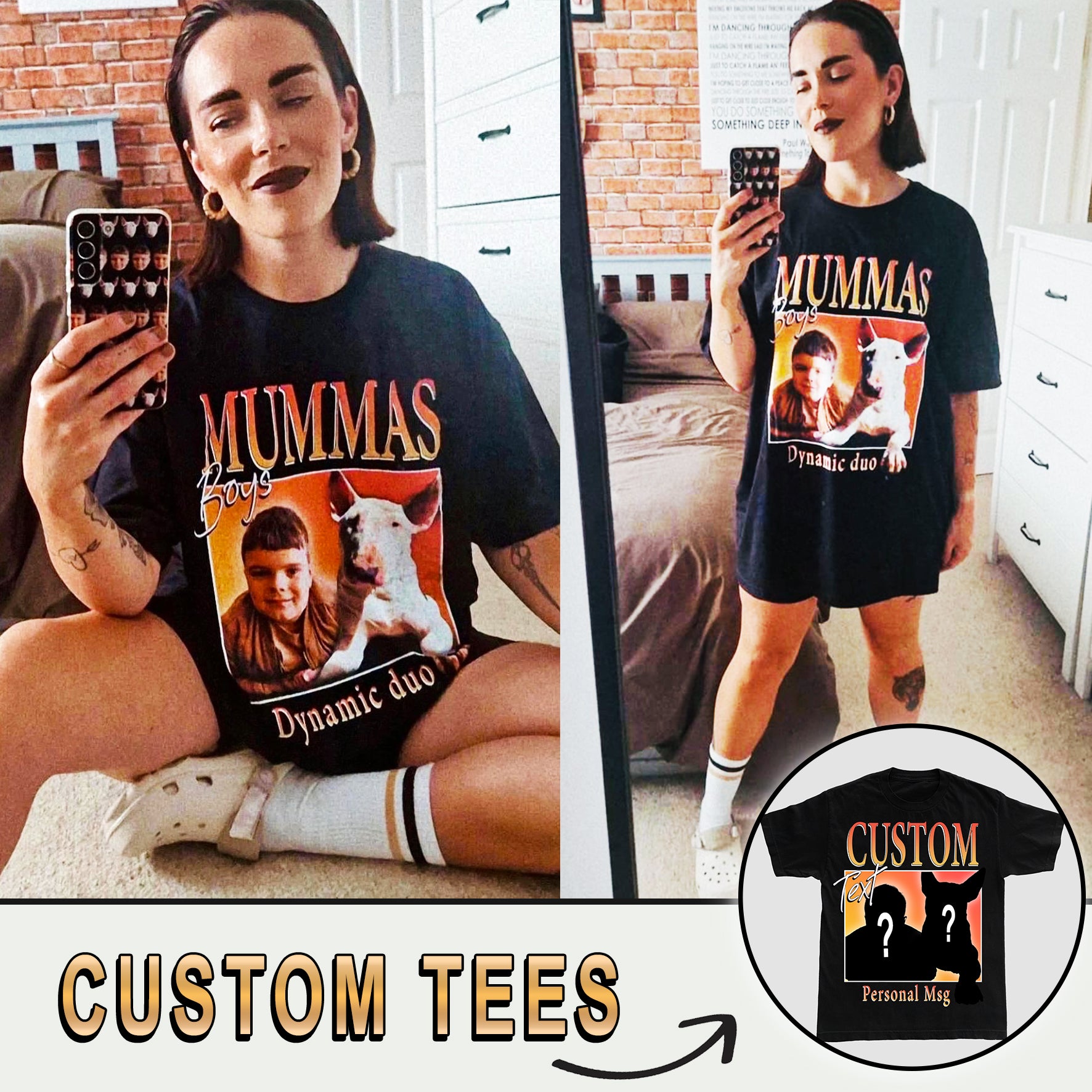 Service Human Vintage - Personalized Custom Unisex T-shirt