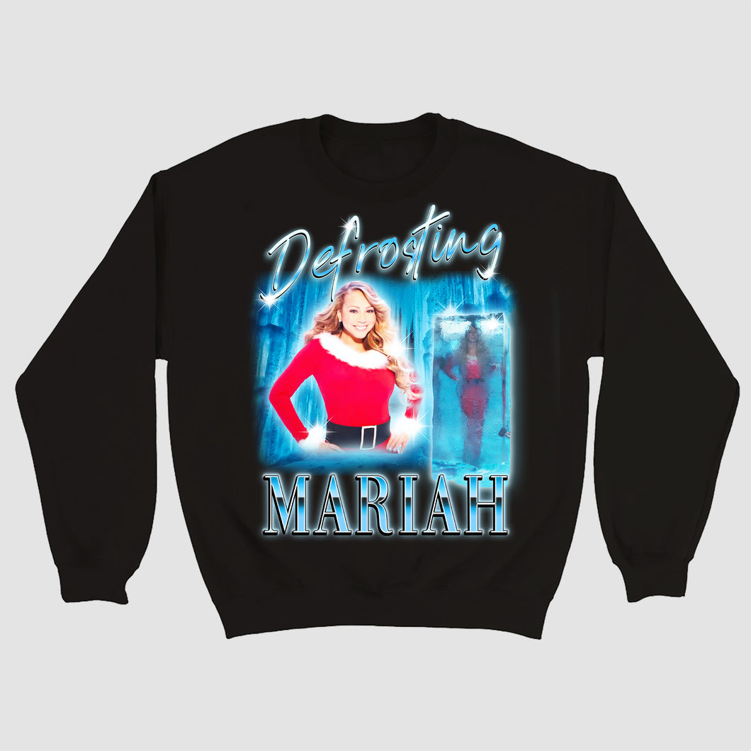 Mariah Carey defrost Christmas Jumper