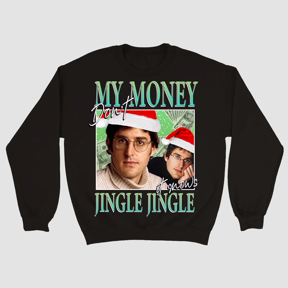 Louis Theroux Jiggle Jiggle Christmas Unisex Sweater meme funny