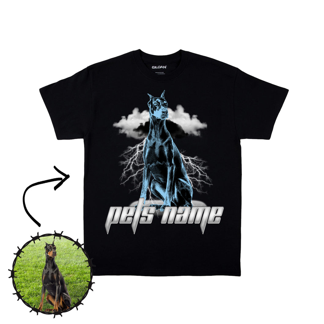 Personalised Pet Rock dog music T-Shirt