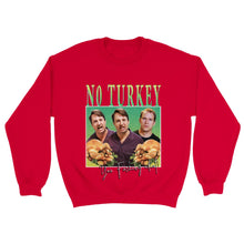 Load image into Gallery viewer, No Turkey peep show Christmas Unisex Sweater
