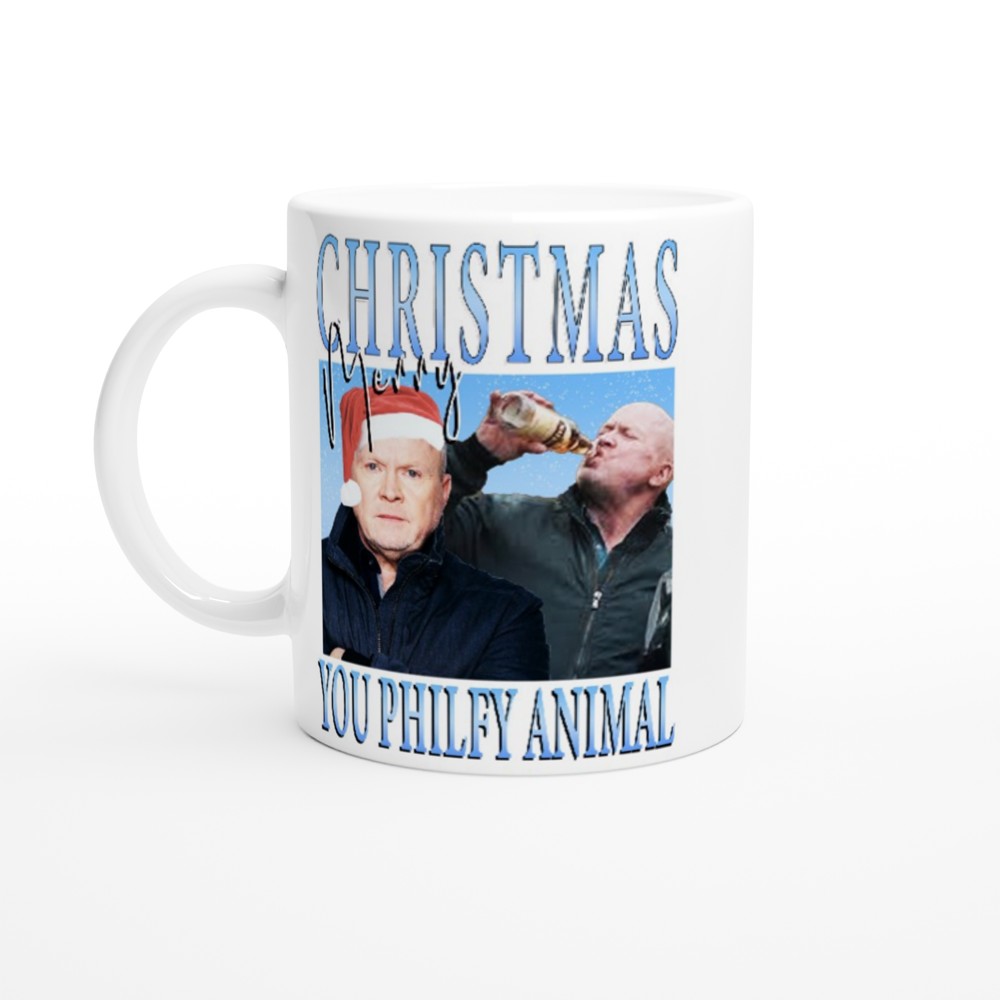 Phil Mitchell Christmas Mug