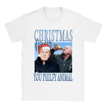 Load image into Gallery viewer, Phil Mitchell Chrismas Unisex T-Shirt
