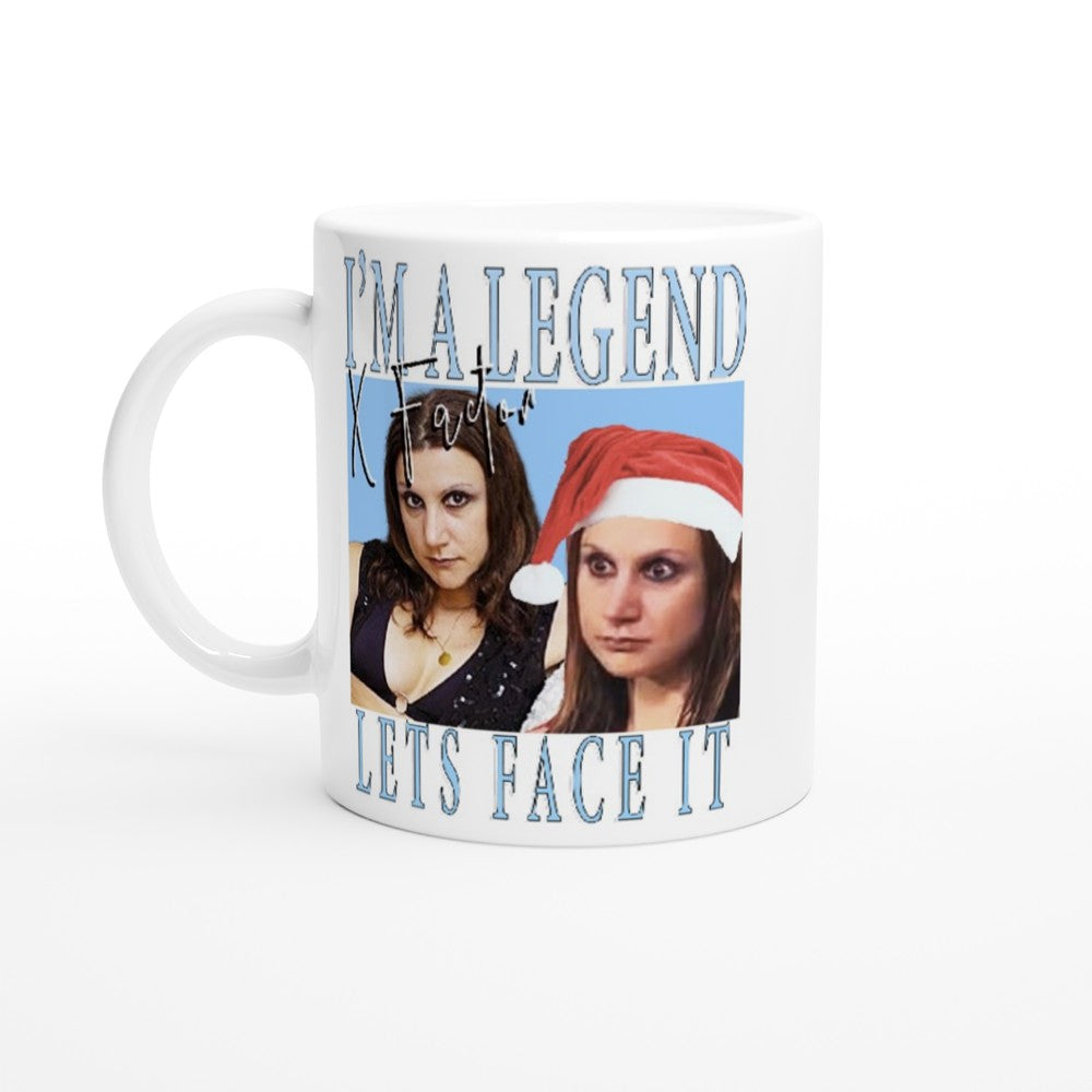 Rachel from XFactor Christmas Mug